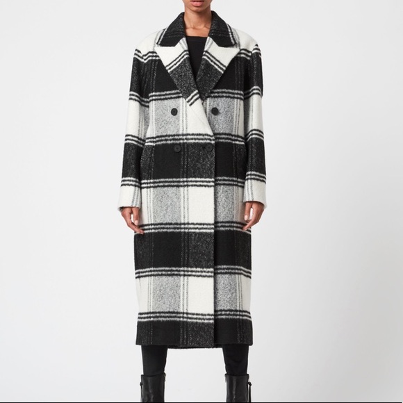 All Saints Jackets & Blazers - AllSaints Lottie check coat